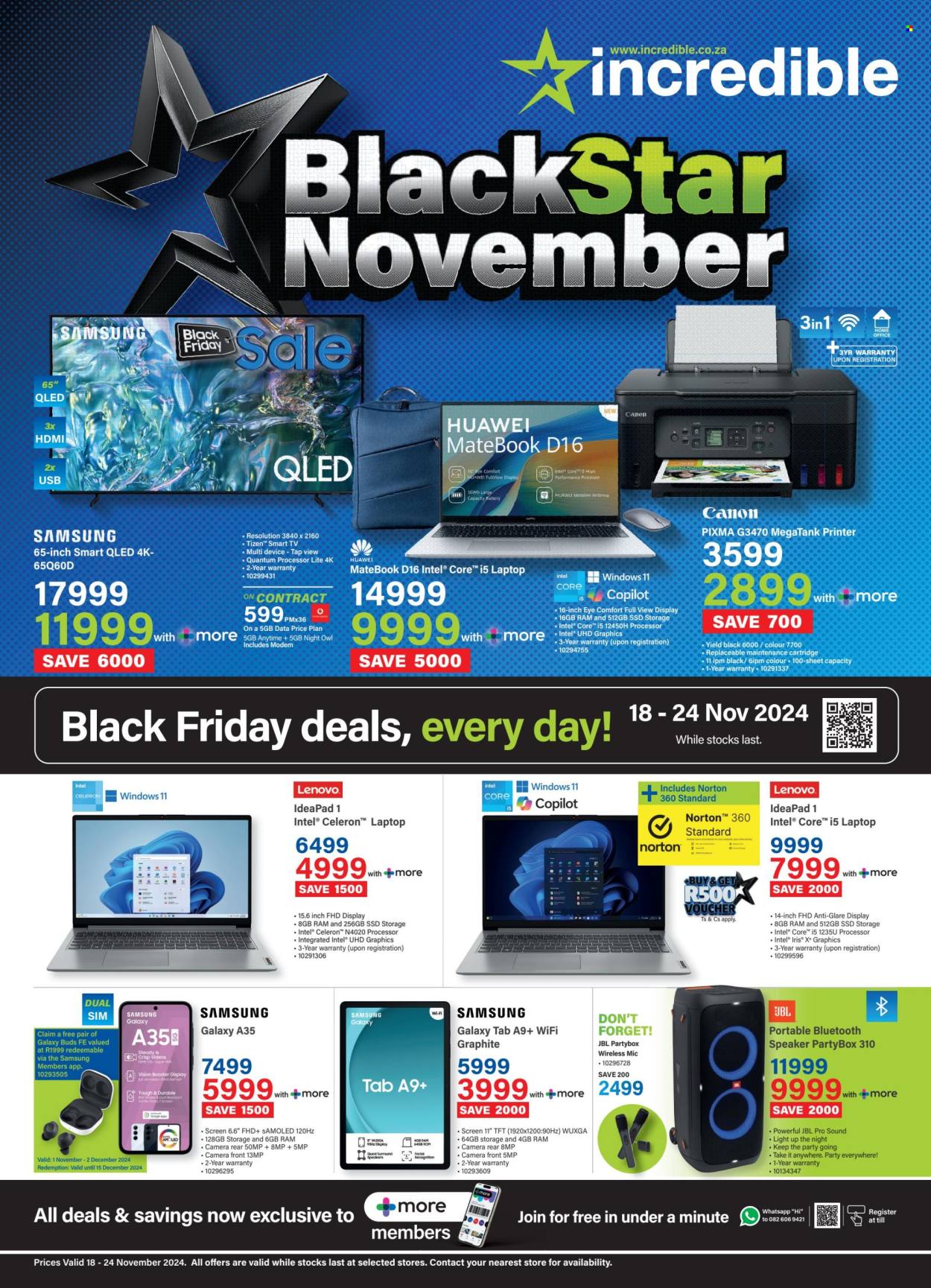 Incredible Connection specials - 18/11/2024 - 24/11/2024. Page 1