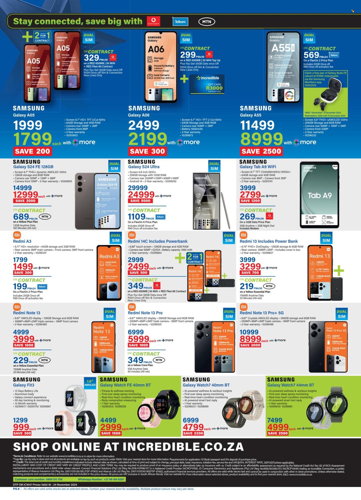 Incredible Connection specials - 18/11/2024 - 24/11/2024. Page 8