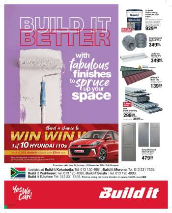 Build It catalogue  - 24/10/2024 - 20/11/2024.
