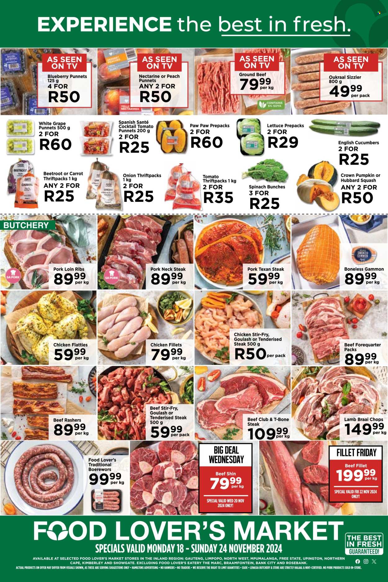 Food Lover's Market specials - 18/11/2024 - 24/11/2024. Page 1