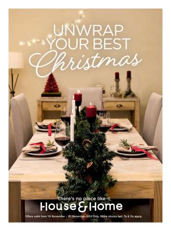 House & Home catalogue  - 18/11/2024 - 26/12/2024.