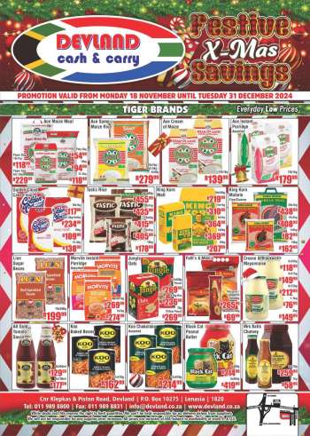 Devland catalogue  - 18/11/2024 - 31/12/2024.