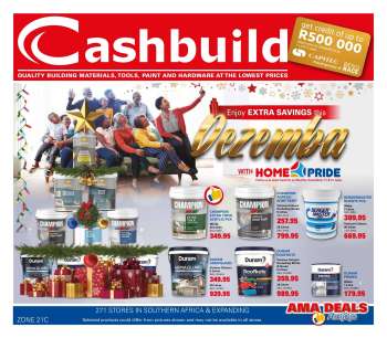 Cashbuild catalogue  - 19/11/2024 - 19/01/2025.