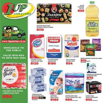 1UP Cash & Carry catalogue  - 18/11/2024 - 20/11/2024.