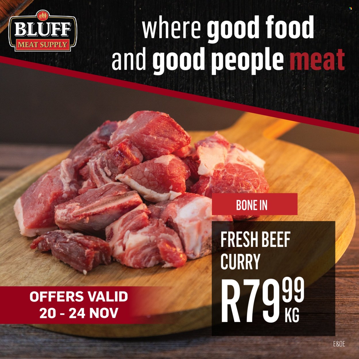 Bluff Meat Supply specials - 20/11/2024 - 24/11/2024. Page 4