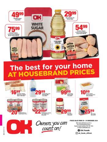 OK Foods catalogue  - 20/11/2024 - 24/11/2024.