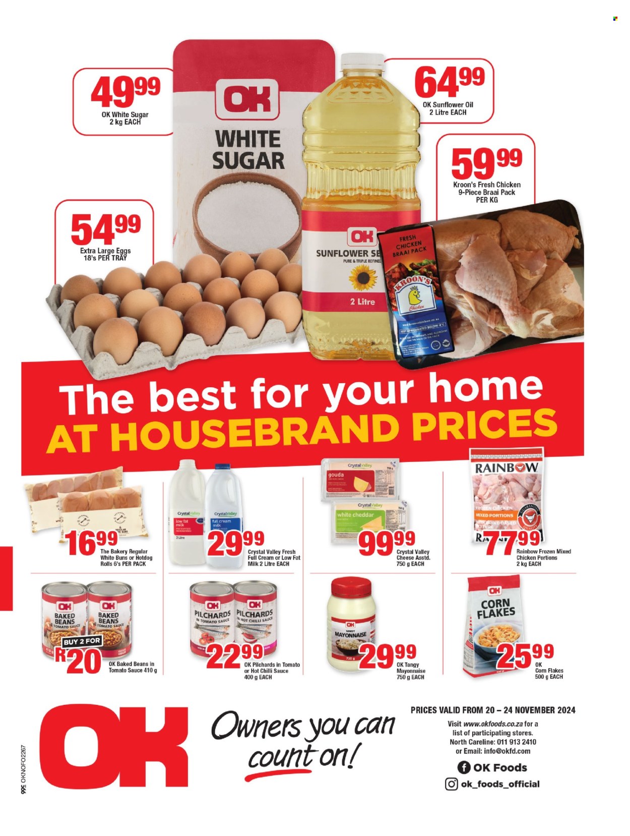 OK Foods specials - 20/11/2024 - 24/11/2024. Page 1