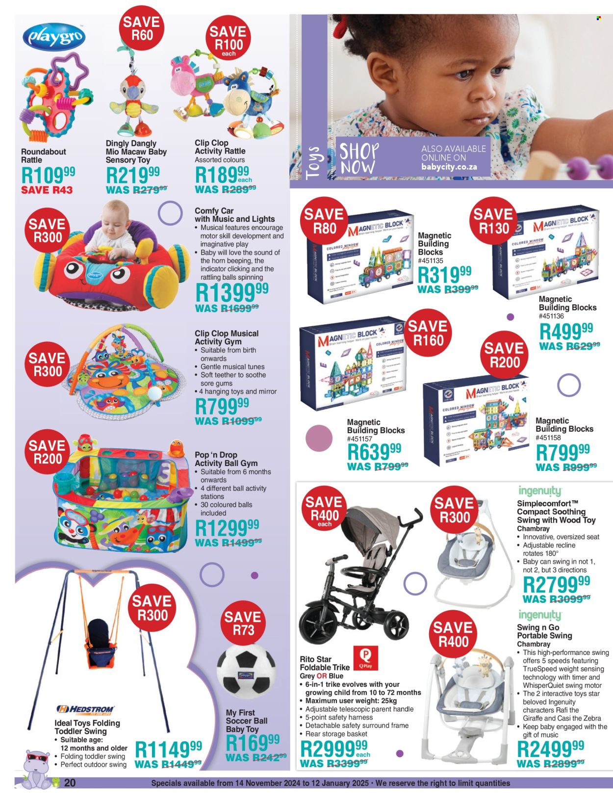 Baby City specials - 14/11/2024 - 12/01/2025. Page 20