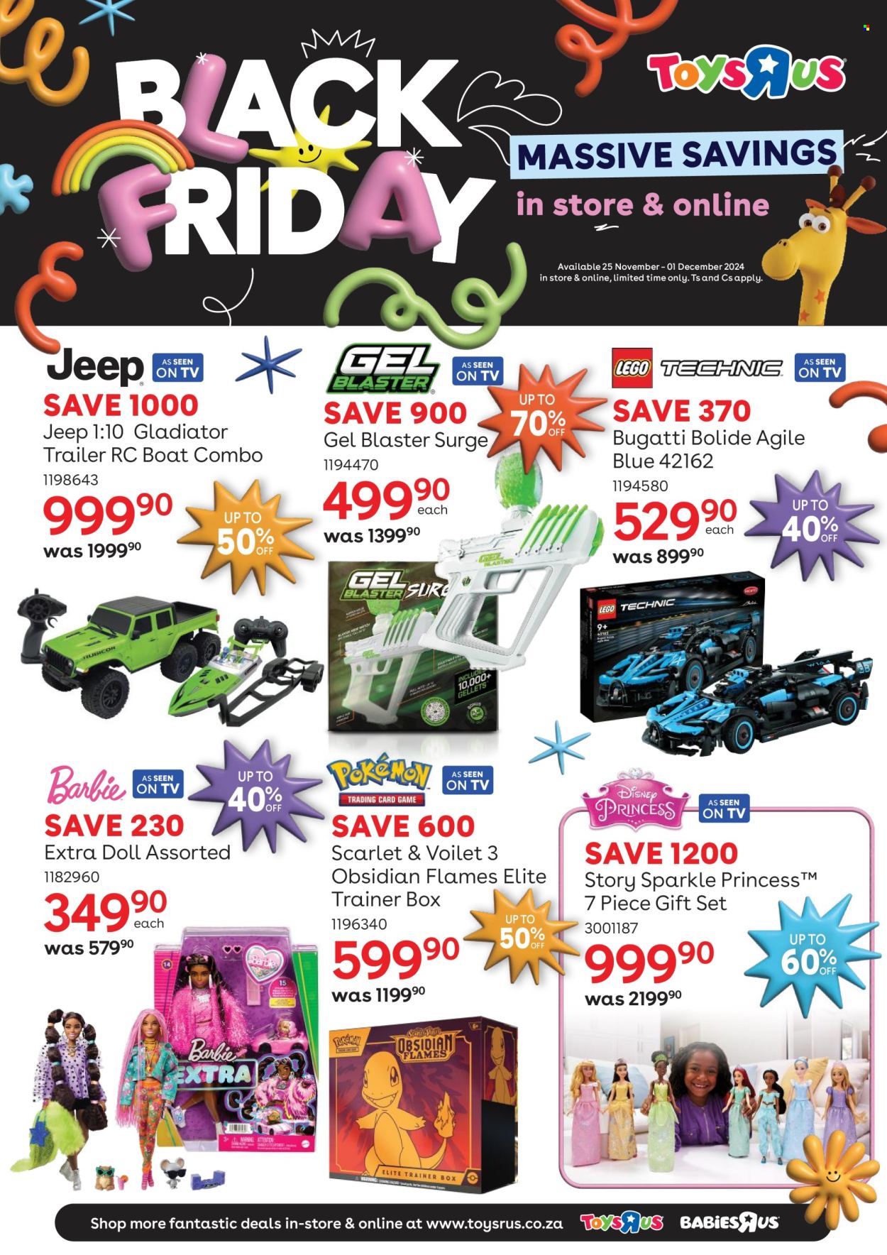 Toys R Us specials - 25/11/2024 - 01/12/2024. Page 1