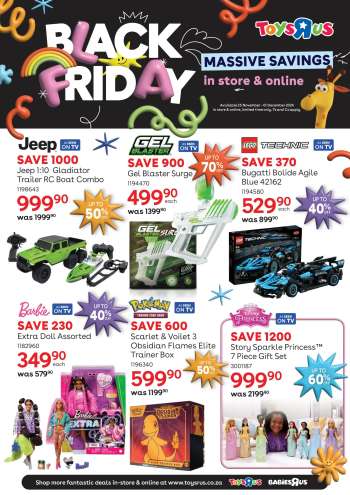 Toys R Us catalogue  - 25/11/2024 - 01/12/2024.