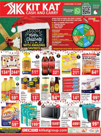 Kit Kat Cash & Carry catalogue  - 21/11/2024 - 24/12/2024.