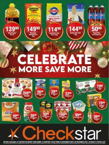 Checkstar catalogue  - 20/11/2024 - 08/12/2024.