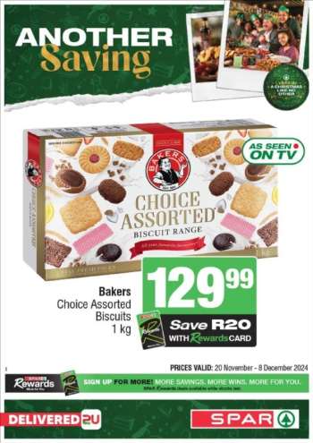 SPAR catalogue  - 20/11/2024 - 08/12/2024.
