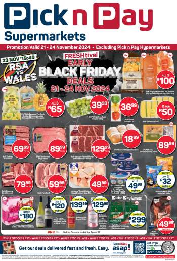 Pick n Pay Supermarket catalogue  - 21/11/2024 - 24/11/2024.