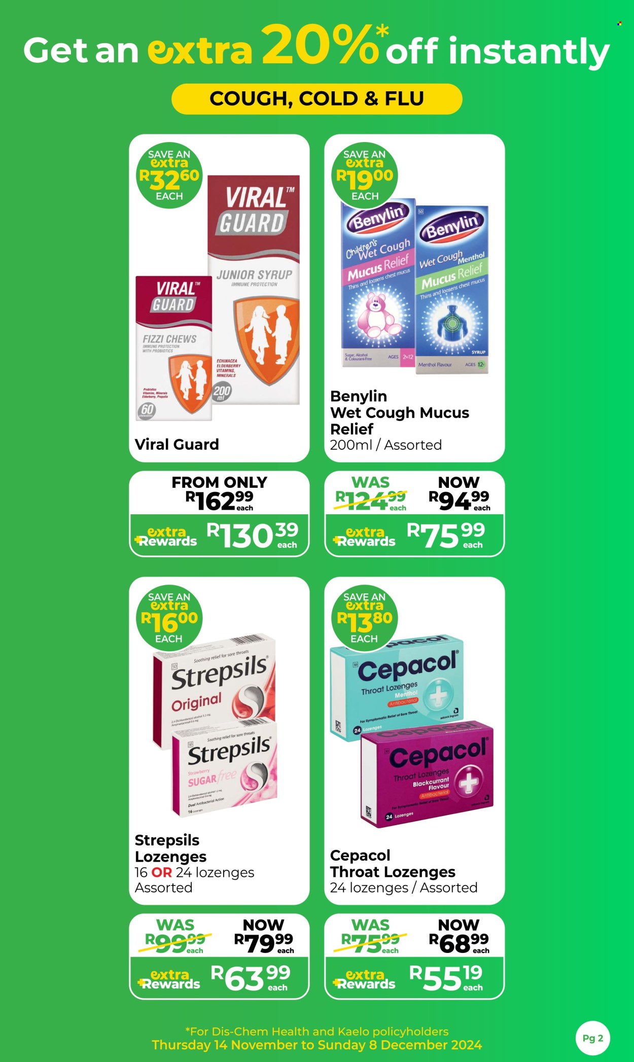 Dis-Chem specials - 14/11/2024 - 08/12/2024. Page 2