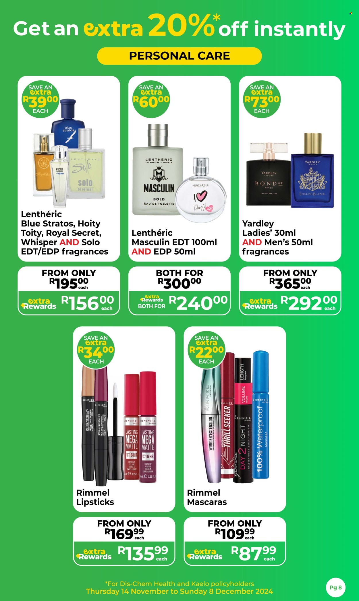 Dis-Chem specials - 14/11/2024 - 08/12/2024. Page 8