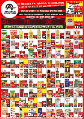 Advance Cash & Carry catalogue  - 21/11/2024 - 27/11/2024.