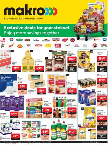 Makro catalogue  - 21/11/2024 - 04/12/2024.