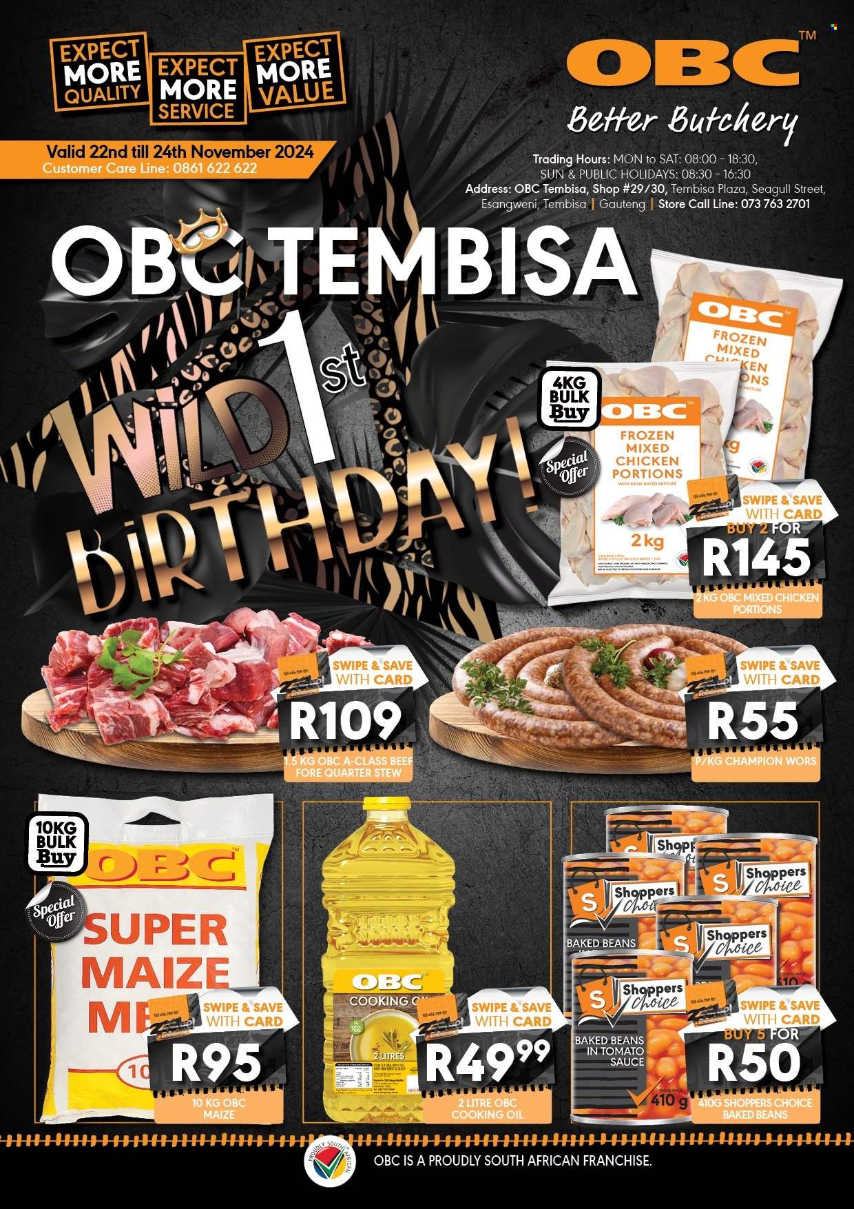OBC specials - 22/11/2024 - 24/11/2024. Page 1