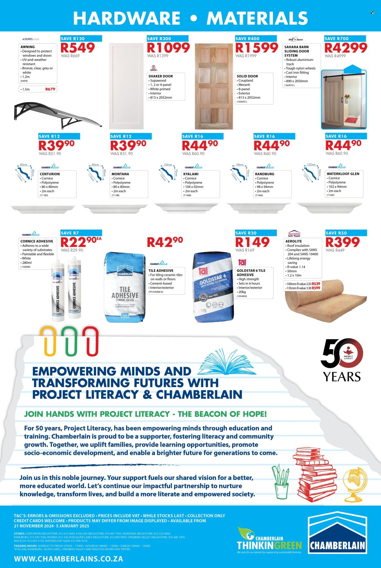 Chamberlain specials - 21/11/2024 - 05/01/2025. Page 24