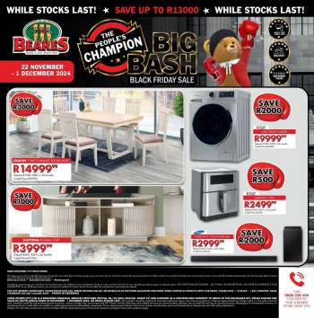 Beares catalogue  - 22/11/2024 - 01/12/2024.