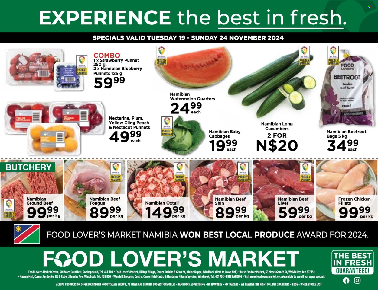 Food Lover's Market specials - 19/11/2024 - 24/11/2024. Page 1