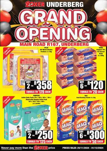 Boxer catalogue  - 25/11/2024 - 01/12/2024.