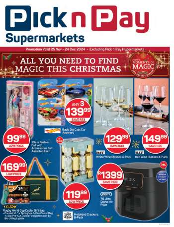 Pick n Pay Supermarket catalogue  - 25/11/2024 - 24/12/2024.