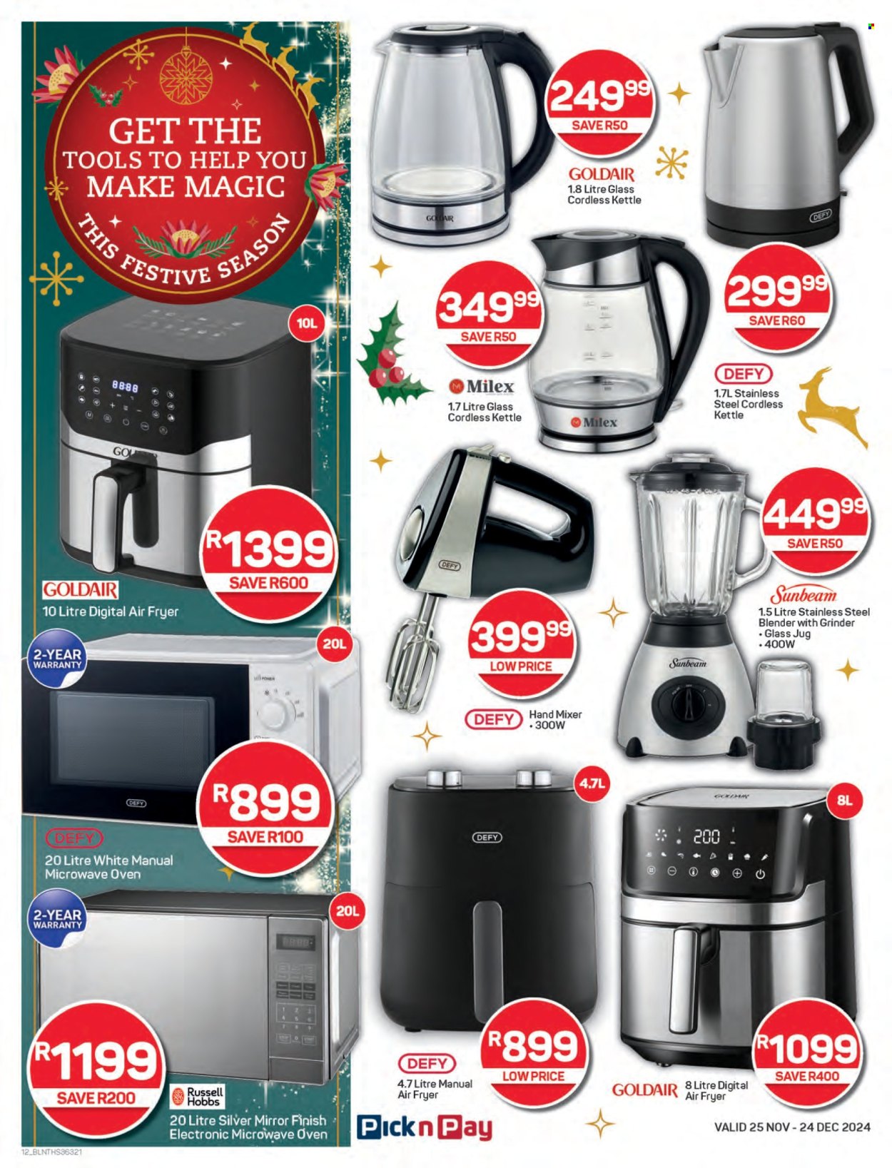 Pick n Pay Supermarket specials - 25/11/2024 - 24/12/2024. Page 12