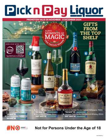 Pick n Pay catalogue  - 25/11/2024 - 08/12/2024.