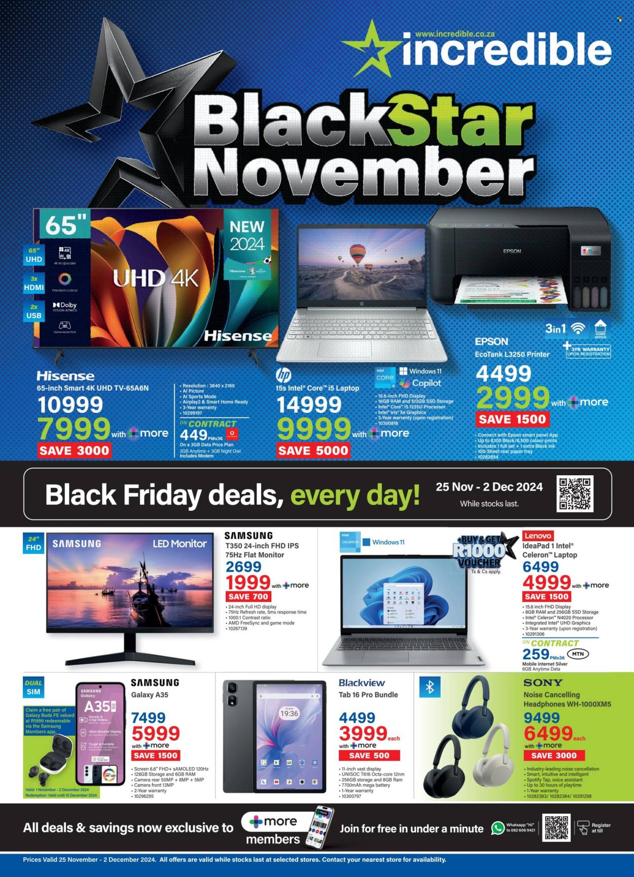 Incredible Connection specials - 25/11/2024 - 02/12/2024. Page 1