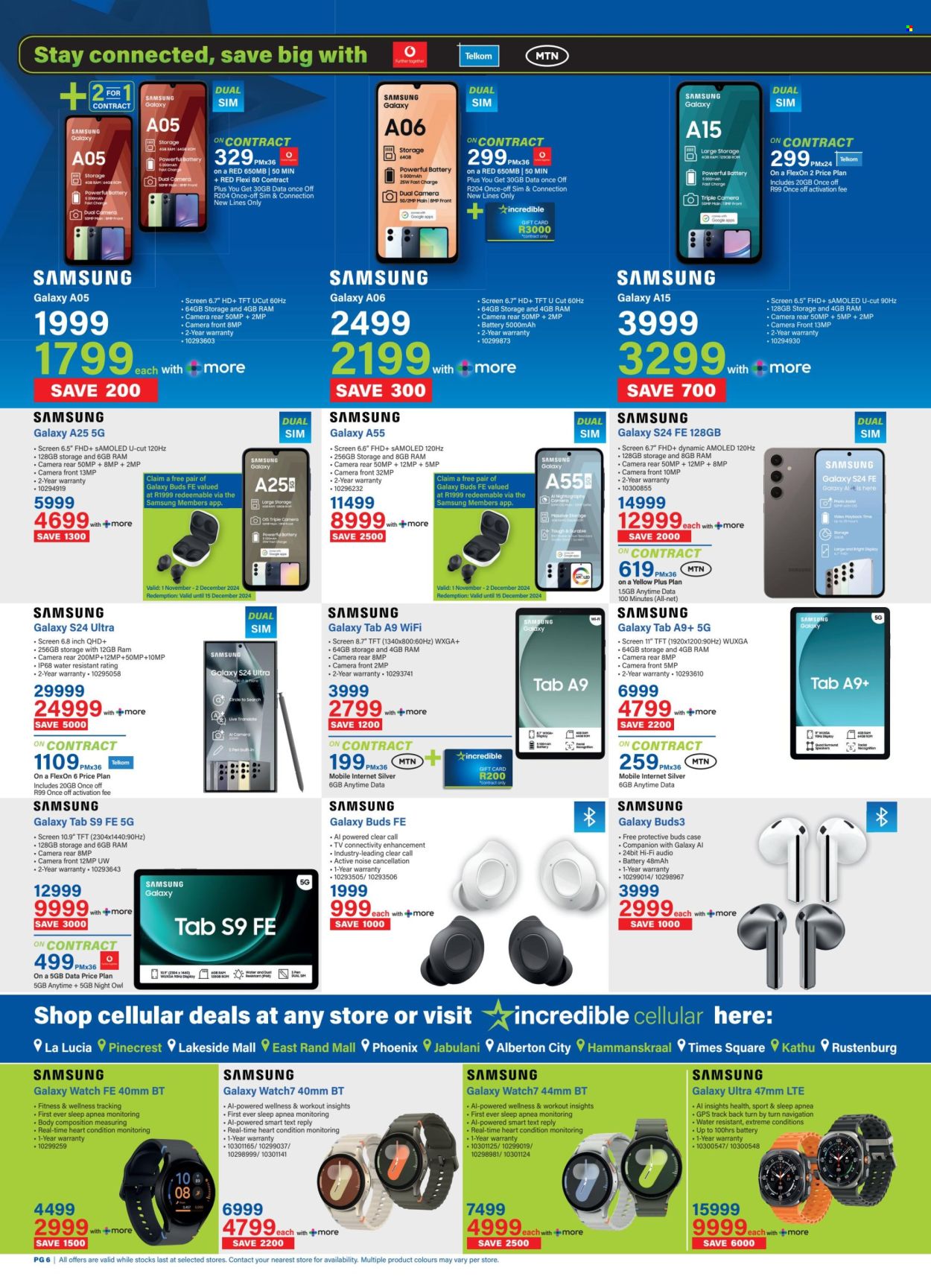 Incredible Connection specials - 25/11/2024 - 02/12/2024. Page 6