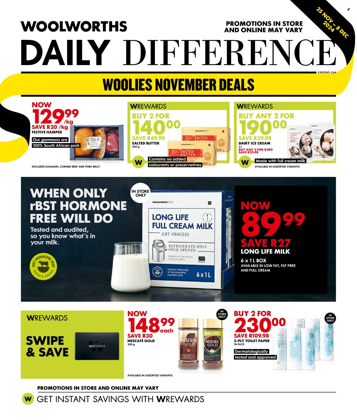 Woolworths specials - 25/11/2024 - 08/12/2024. Page 1
