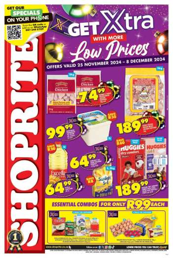 Shoprite catalogue  - 25/11/2024 - 08/12/2024.