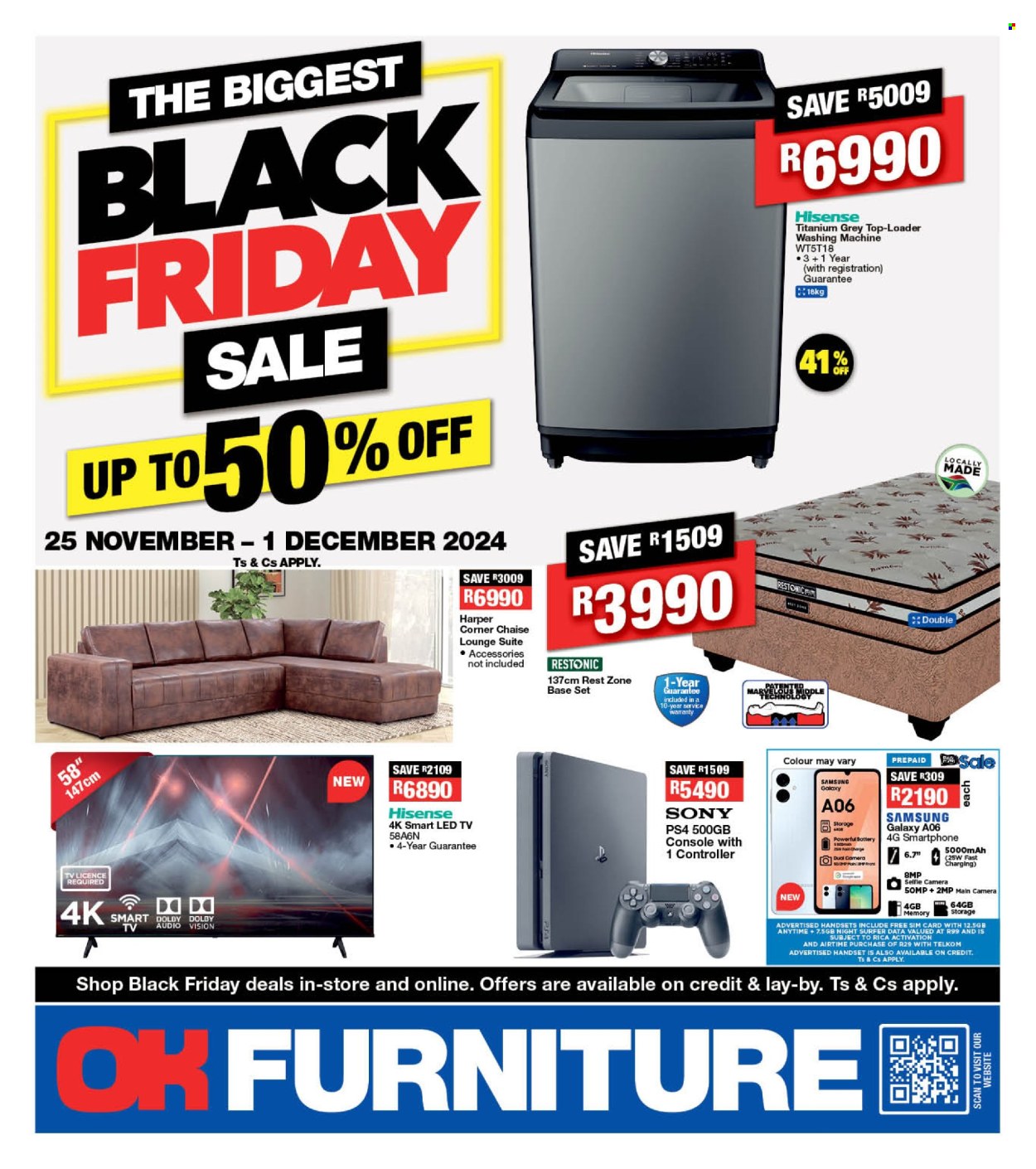 OK Furniture specials - 25/11/2024 - 01/12/2024. Page 1