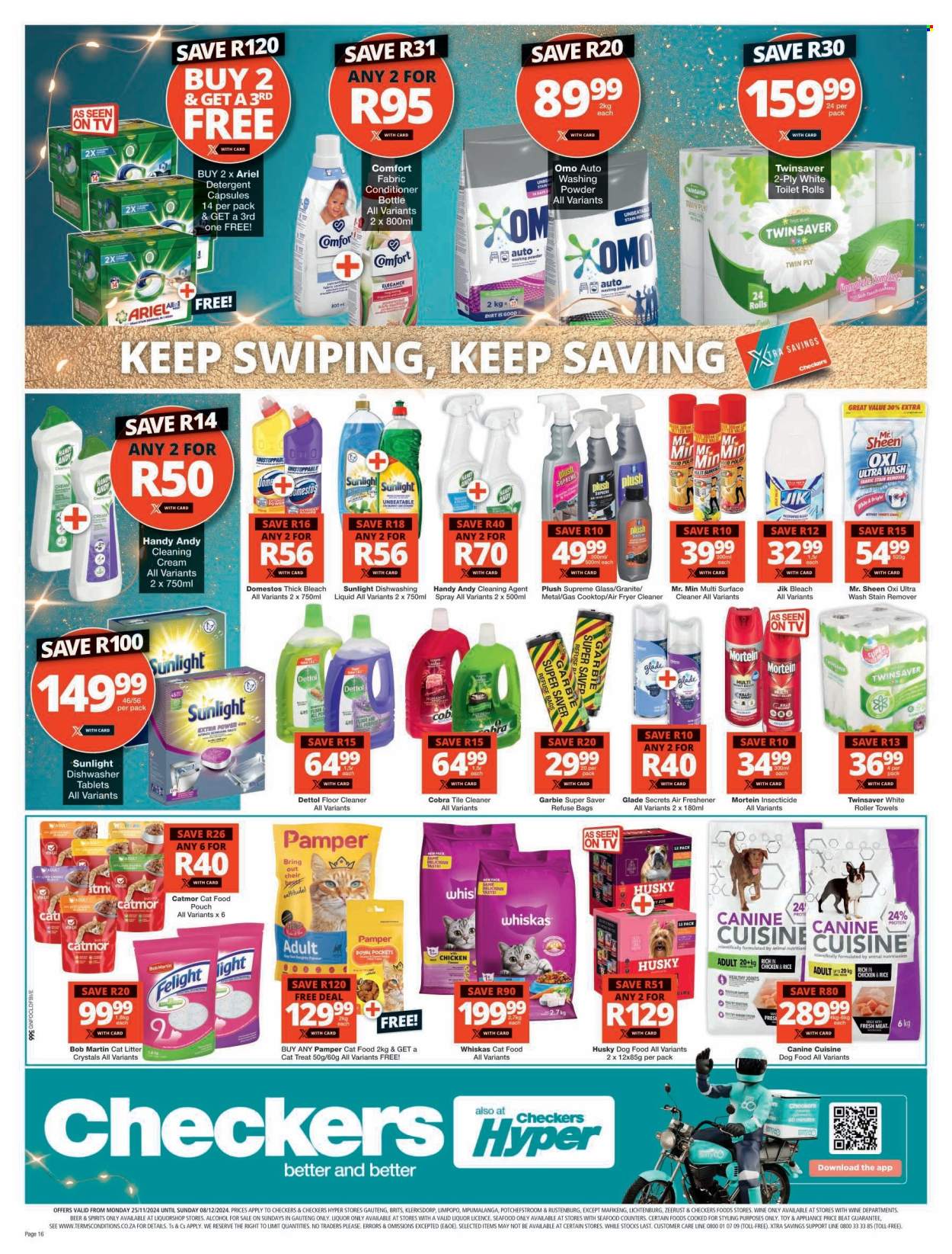 Checkers specials - 25/11/2024 - 08/12/2024. Page 16