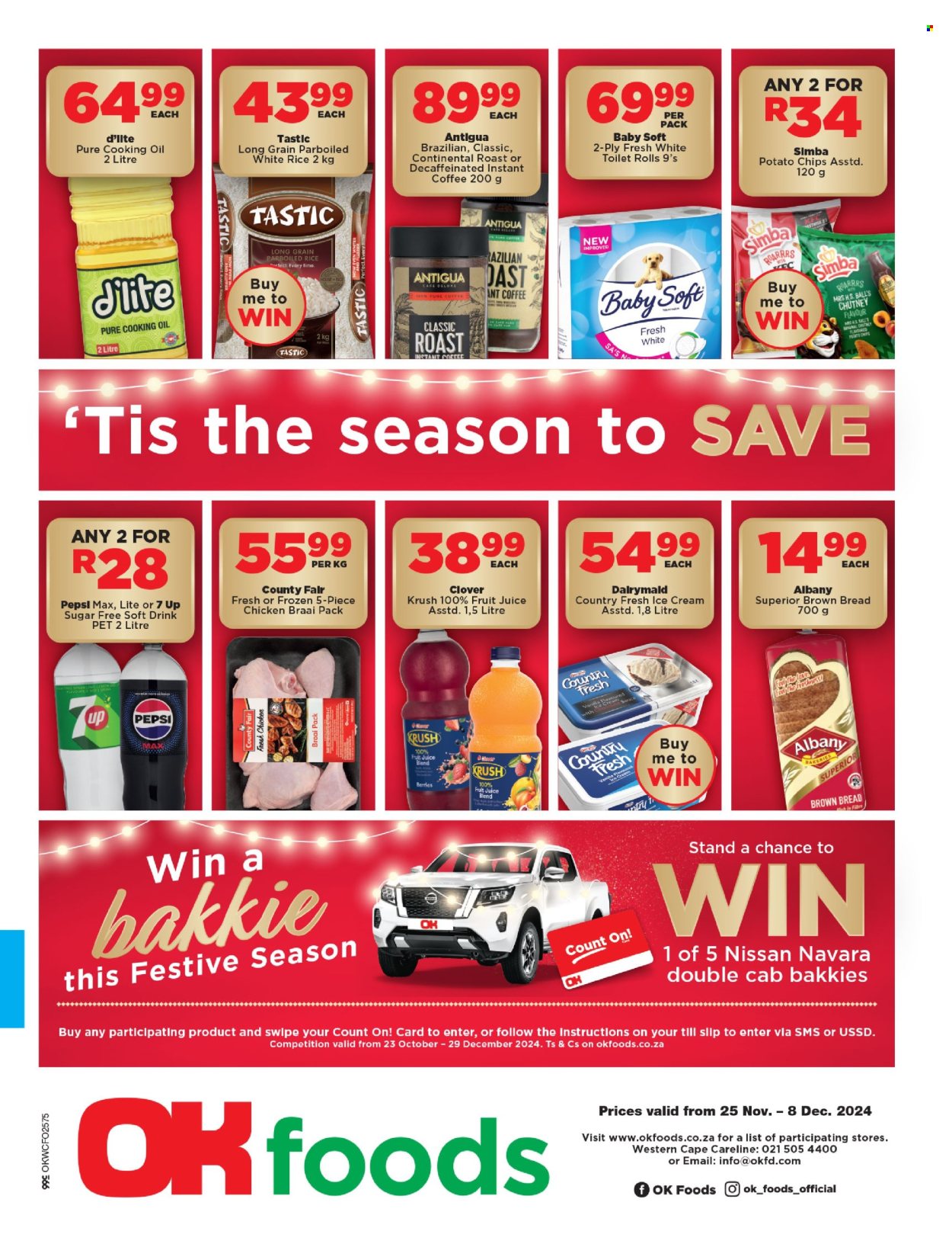 OK Foods specials - 25/11/2024 - 08/12/2024. Page 1