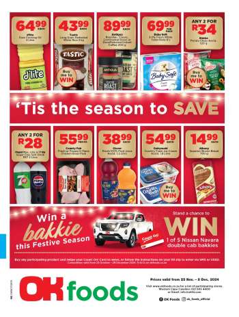 OK Foods catalogue  - 25/11/2024 - 08/12/2024.