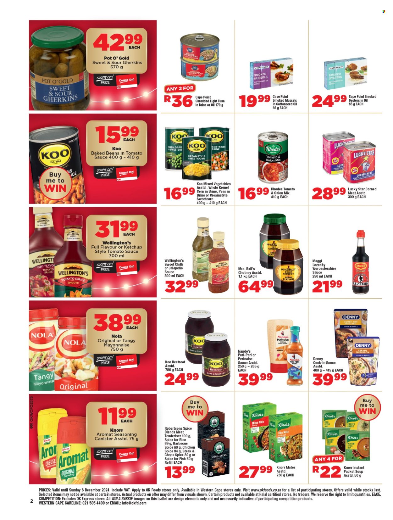 OK Foods specials - 25/11/2024 - 08/12/2024. Page 2