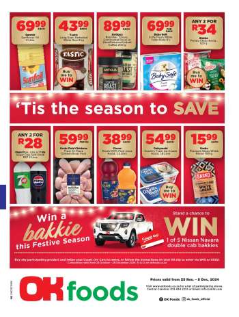 OK Foods catalogue  - 25/11/2024 - 08/12/2024.