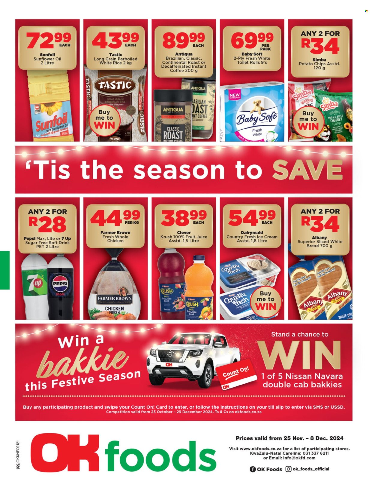 OK Foods specials - 25/11/2024 - 08/12/2024. Page 1