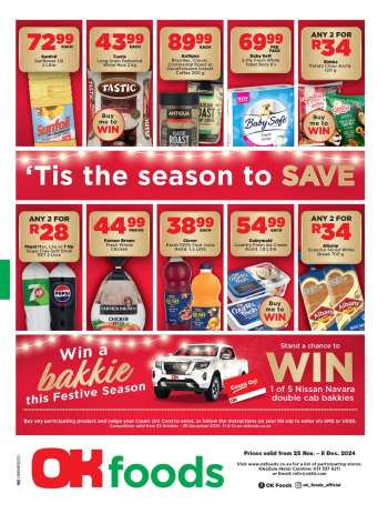 OK Foods catalogue  - 25/11/2024 - 08/12/2024.