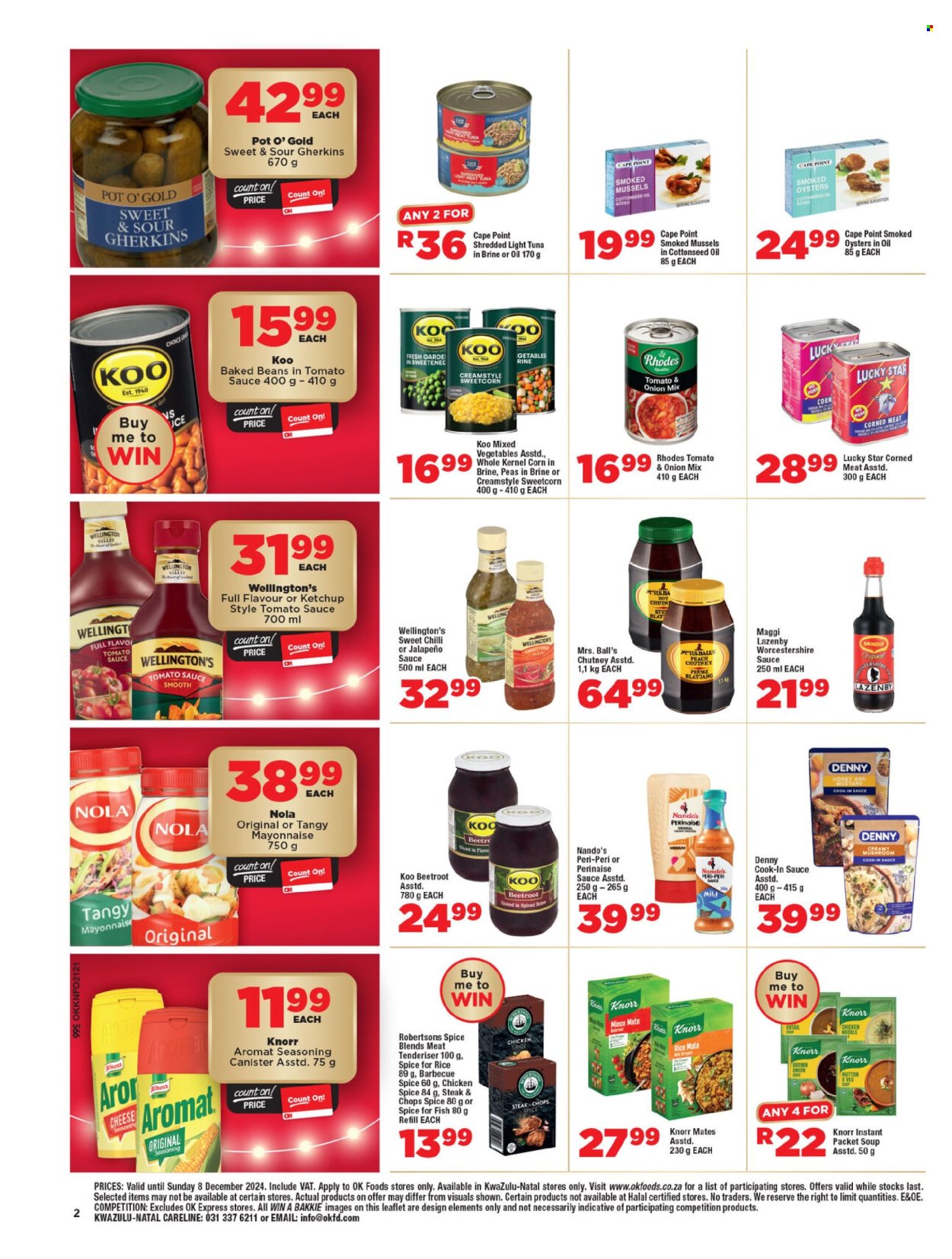OK Foods specials - 25/11/2024 - 08/12/2024. Page 2