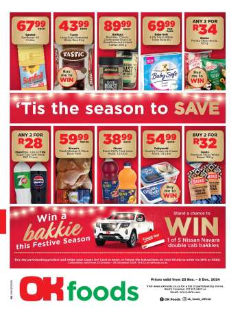 OK Foods catalogue  - 25/11/2024 - 08/12/2024.