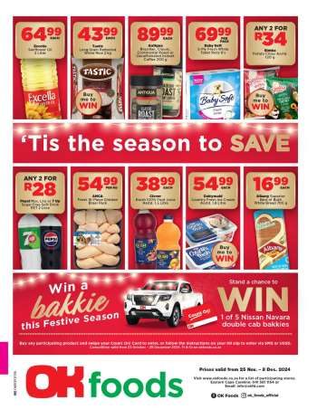 OK Foods catalogue  - 25/11/2024 - 08/12/2024.
