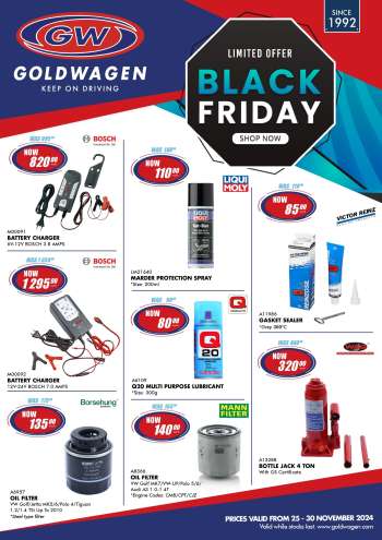 Goldwagen catalogue  - 25/11/2024 - 30/11/2024.