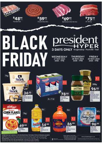 President Hyper catalogue  - 27/11/2024 - 29/11/2024.