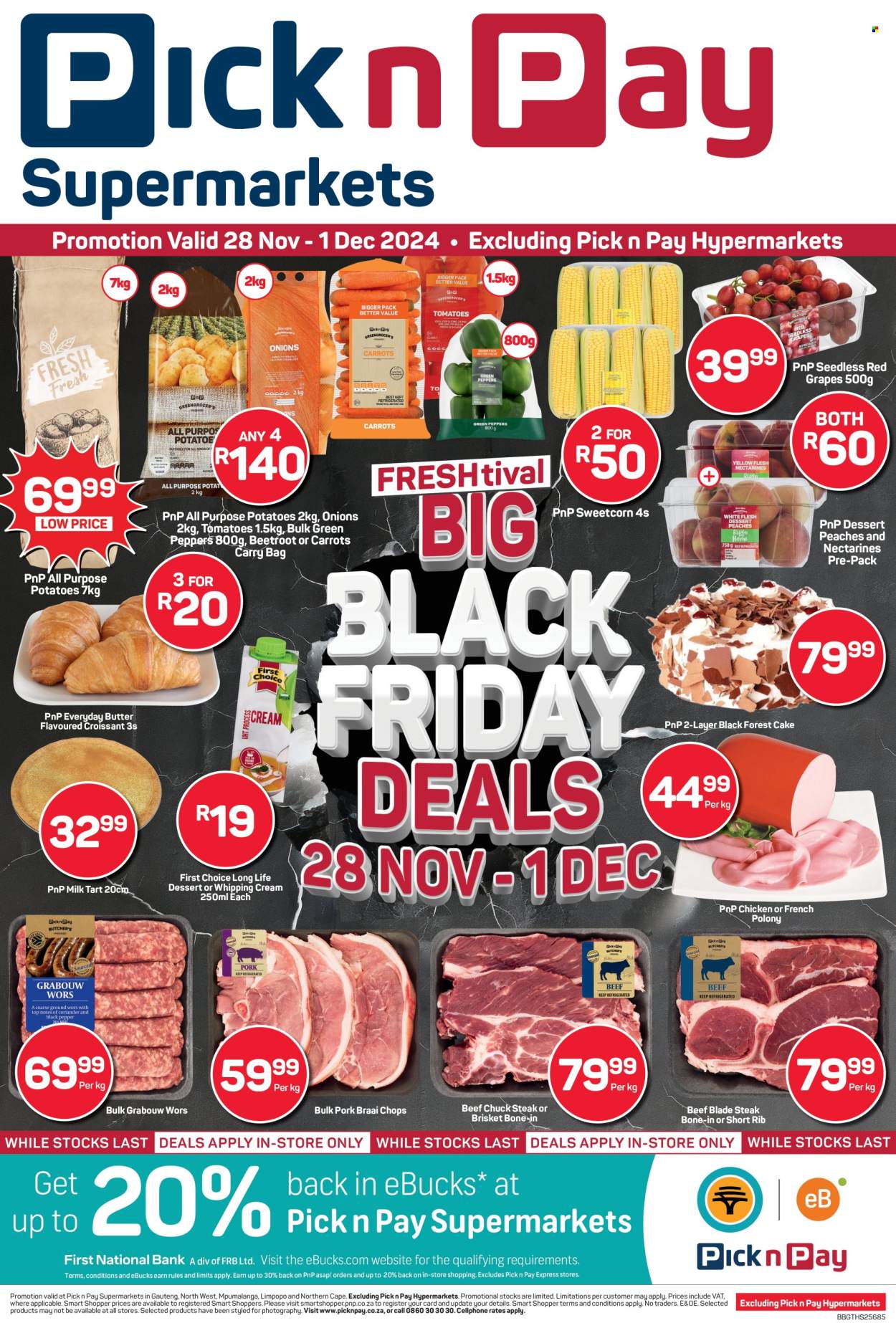 Pick n Pay Supermarket specials - 28/11/2024 - 01/12/2024. Page 1