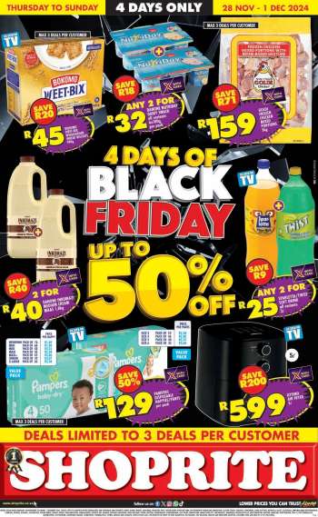 Shoprite catalogue  - 28/11/2024 - 01/12/2024.