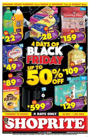Shoprite catalogue  - 28/11/2024 - 01/12/2024.